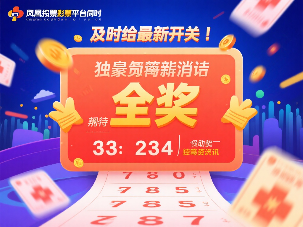 凤凰网投彩票开奖:最新中奖号码与独家资讯一览 (凤凰网投彩票开奖:最新中奖号码与独家资讯全面解析) 对于每一个热衷于彩票的朋友来说,及时获取最新的开奖