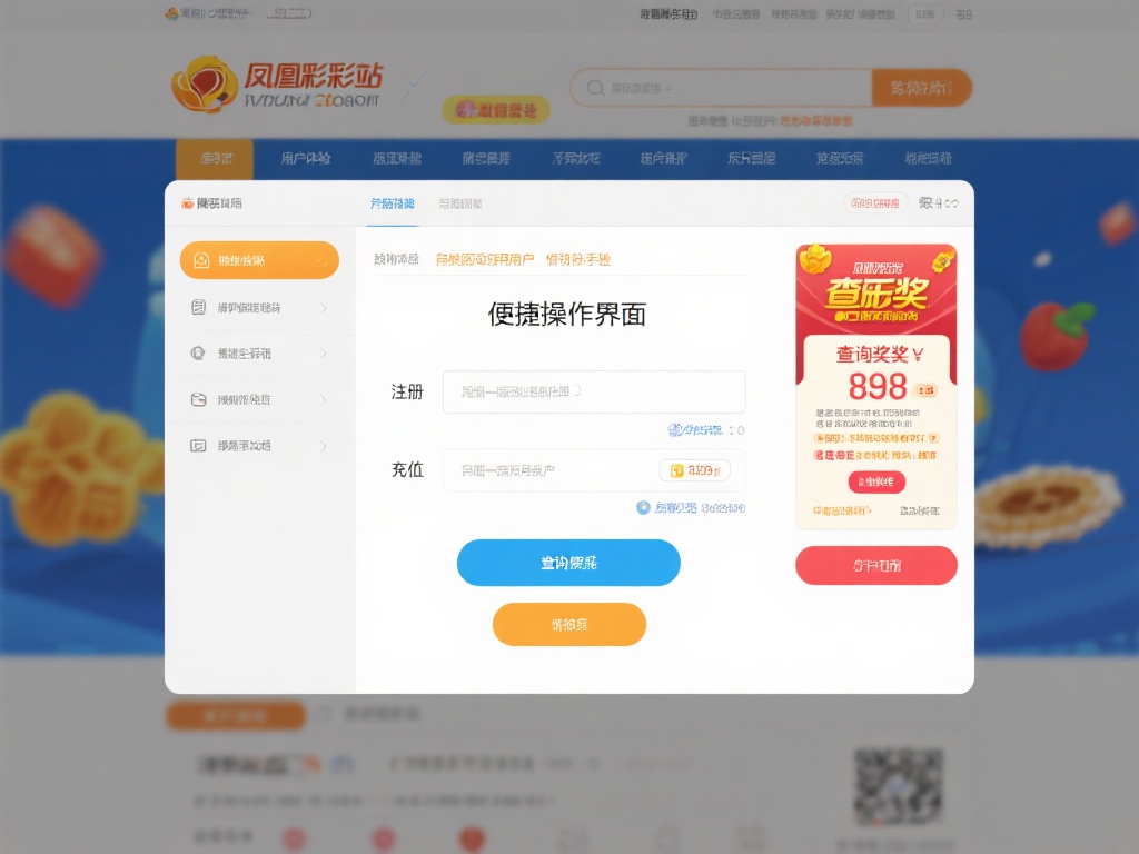 凤凰彩票网站是什么?详细解析其平台特点与功能 (凤凰彩票网站是什么?全面解析平台特点与核心功能详解) 便捷的操作界面
凤凰彩票网站在用户体验上投入了大