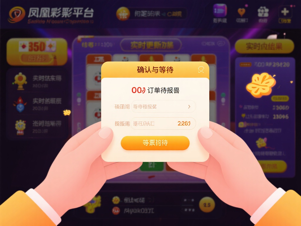确认与等待：下注完成后，确认订单并等待开奖结果。凤